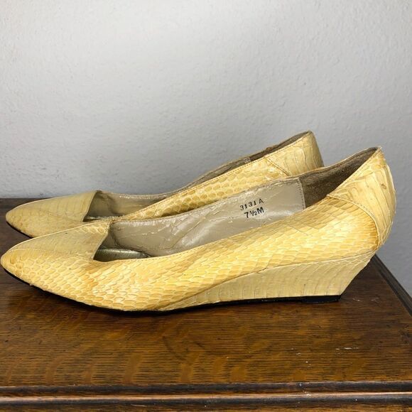Vintage J. Renee Snake Wedges‎ - Picture 1 of 9